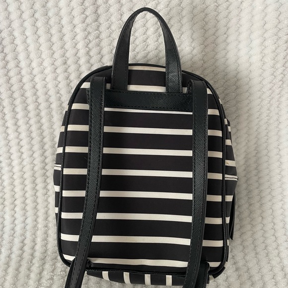 KATE SPADE Wilson Road French Stripe Mini Bradley Backpack - Picture 4 of 10